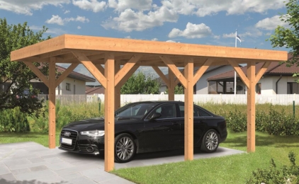 Een carport uit Europees hout in 7 stappen