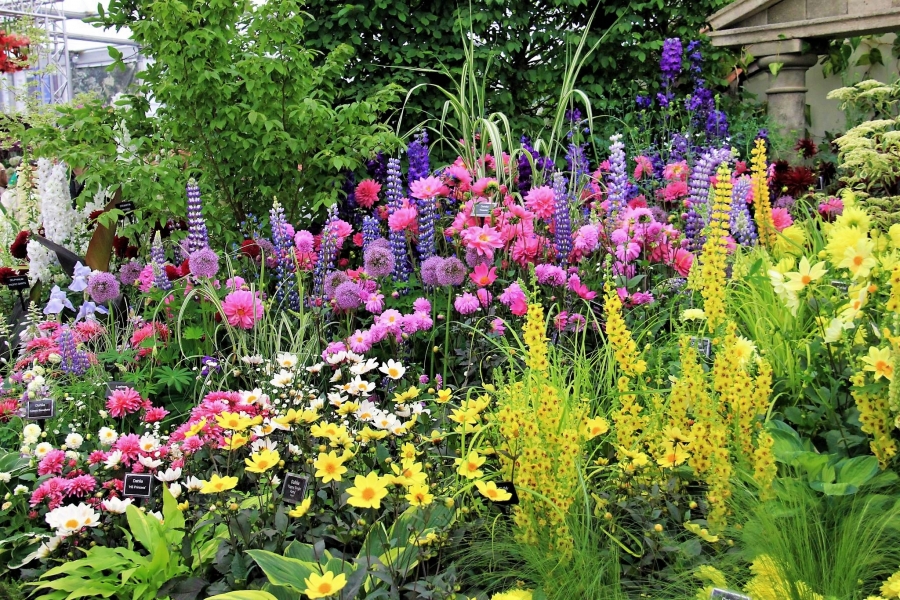 Heerlijk romantisch wegdromen in een Engelse tuin>